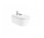 Závesný bidet Roca Inspira Round 370x560x250mm biela