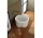 Umývadlo na postavenie na dosku Scarabeo Bucket 35x22 cm bez prepadu biela