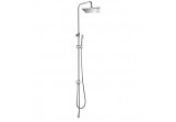 Sprchový set Omnires Micro/K chróm Horná sprcha 20cm, výška 88-114cm
