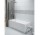 Vaňová zástena Sanplast Free Line II 80 cm sklo číre profil chróm PW1/FREEII-80 