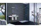  Previous Next Dverí posuvné Huppe Xtensa Walk-In z 1 časti s pevným segmentom 100cm profil chróm/strieborná lesklá, sklo číre, Ľavé Anti-plaque