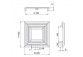 Radiátor Enix Libra (L) 60x60 cm - farba štandardný- sanitbuy.pl