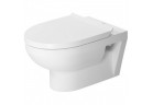 Súprava Duravit Durastyle Rimless závesné WC 36,5x54 cm spolu s sedadlom, biela
