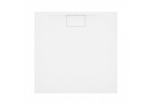 Štvorcová sprchová vanička Villeroy & Boch Architectura MetalRim 100x100x1,5 cm z akrylu, biely Weiss Alpin 