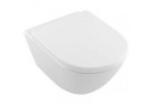 Závesné wc Villeroy&Boch Subway 2.0 Comfort, 41x58 cm, bez kołnierza wewnętrznego, S povrchom CeramicPlus - biela