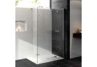 Pevná bočná stena Huppe Pure Elegance Walk-In z ruchomym segmentem Pravé 100cm Anti Plaque 