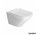 Misa WC Duravit DuraStyle závesné Rimless 37x54 cm, lievikový, biela S povrchom WonderGliss spolu s pozvoľným sklápaním sedadlo