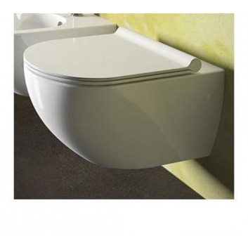 Závesné wc Catalano Sfera 35x55 cm, New Flash, bez splachovacieho kruhu šedý matnéný- sanitbuy.pl