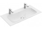 Umývadlo nábytkové Villeroy&Boch Finion 1000x500 mm bez prepadu, do dwóch armatur 1-otworowych, White Alpin CeramicPlus