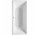 Vaňa obdĺžniková Duravit DuraSquare 180x80 cm z bezszwową obudową ľavé, biela 