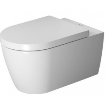 Súprava WC s misou wiszącą Duravit Rimless 56x40x43cm a klozetové sedátko biely- sanitbuy.pl