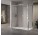 Dverí sprchové ľavé Novellini Opera 2P 147-151x200cm sklo číre, profil chróm 