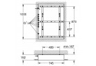 Prvok montážny Rainshower F-Series 40" 