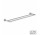Držák ručníku dvojitý Dornbracht Tara Logic 64 cm, chróm 