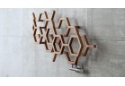 Radiátor Terma Hex 82,1x48,6 - biely/ farba
