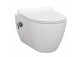 Závěsná Misa WC + Funkcja Bidetu s sedadlom SLIM wolnoopadającą Idevit ALFA Rimless 2w1 - sanitbuy.pl