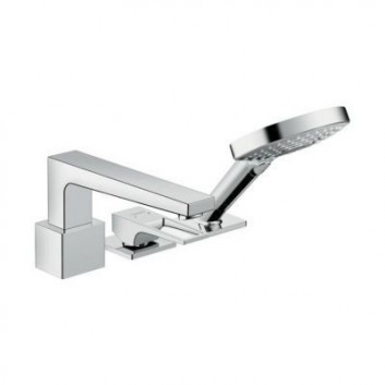 Batéria nawannowo-sprchové Hansgrohe Metropol 3-otvorová chróm - sanitbuy.pl