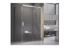 Dverí sprchové Ravak Matrix MSDPS-110/80 R s pevnou stenou biela + transparent 
