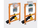 Montážní prvek samodzielny WC 50x820 cm JomoTech SLS WERIT z spłuczką i spłukiwaniem dwudzielnym