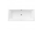 Vaňa Villeroy & Boch Avento Duo 180x80 s odtokem uprostred, akrylová