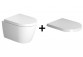 Duravit ME by Starck Súprava WC závesný Compact Duravit Rimless farba biely- sanitbuy.pl