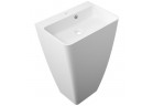 Umývadlo voľne stojaca Omnires Parma Marble+ 55 cm x 85 cm x 43 cm biela