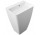 Umývadlo voľne stojaca Omnires Parma Marble+ 55 cm x 85 cm x 43 cm biela