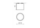 Lampa na stěnu Azzardo Alix 12V White