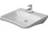 Umývadlo Duravit DuraStyle Vital Med bez prepadu s poličkou na batérie 65x57cm, biela- sanitbuy.pl