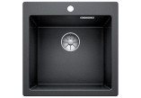 Zlew konglomeratowy COLLECTIS 6 S InFino Blanco Silgranit 1000x510mm komora pravé s uzáverom kávový- sanitbuy.pl