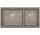 Drez Blanco Subline 480/320-U Siligranit PuraDur 85,5x40cm 2 kom bez zátky, tartufo