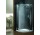 Sprchový kút Radaway Almatea pdj 900 mm štvrťkruhový s jednokusovými dverami, ľavé, grafitové sklo