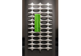 Radiátor Kermi Ideos-V s dodatočným zasilaniem elektrickým (WFS) 152,6x75,8 cm - biely