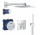 Sprchový set Grohe Grohterm SmartControl Rainshower 310 SmartActive Cube, chróm