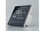 Regulator temperatury Thermoval TVT30 BB programowalny z ekranem dotykowym - obudowa biela i biela ramka ekranu- sanitbuy.pl