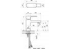 Umyvadlová batéria Ravak Chróme, na postavení, wys. 149mm, CR 012.00