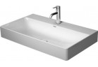 Umývadlo nábytkové Duravit DuraSquare, 80x47, s otvorom pre batériu, biela