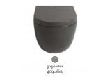 Sedátko WC ArtCeram File 2.0 s pozvoľným sklápaním, grey olive