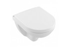Misa WC závesné Villeroy & Boch O.Novo Compact 36x49 cm lievikový DirectFlush bez kołnierza wewnętrznego, biela Weiss Alpin 