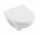 Misa WC závesné Villeroy & Boch O.Novo Compact 36x49 cm lievikový DirectFlush bez kołnierza wewnętrznego, biela Weiss Alpin 