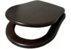 Sedátko wc Kerasan Retro, s pozvoľným sklápaním, panty bronzo