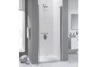 Drywi skryzdowe Sanplast Prestige III 100x195cm, saténové profily lesklý, sklo číre