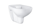 Misa WC Grohe Bau Ceramic Závěsná bez kołnierza, biely