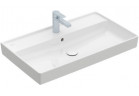 Umývadlo nábytkové Villeroy&Boch Collaro, 80x47cm, brúsený spodok, z prepadom, CeramicPlus, Weiss Alpin