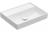 Umývadlo Villeroy&Boch Collaro, 55x44cm, bez prepadu, bez otworów pod armaturę, CeramicPlus, Stone White