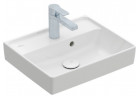 Umývadlo malá Villeroy&Boch Collaro, 45x37cm, z prepadom, CeramicPlus, Weiss Alpin