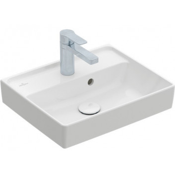 Umývadlo Villeroy&Boch Collaro, 55x44cm, z prepadom, CeramicPlus, Stone White