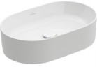 Umývadlo na postavenie na dosku Villeroy&Boch Collaro, 56x36cm, bez prepadu, CeramicPlus, Stone White