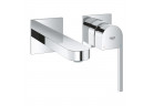 Umyvadlová batéria 2-otvorová Grohe Plus, podomietková, výtokové rameno 147mm, chróm
