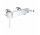 Vaňová Batéria Grohe Plus, stenová, páková, prepínač automatický, chróm